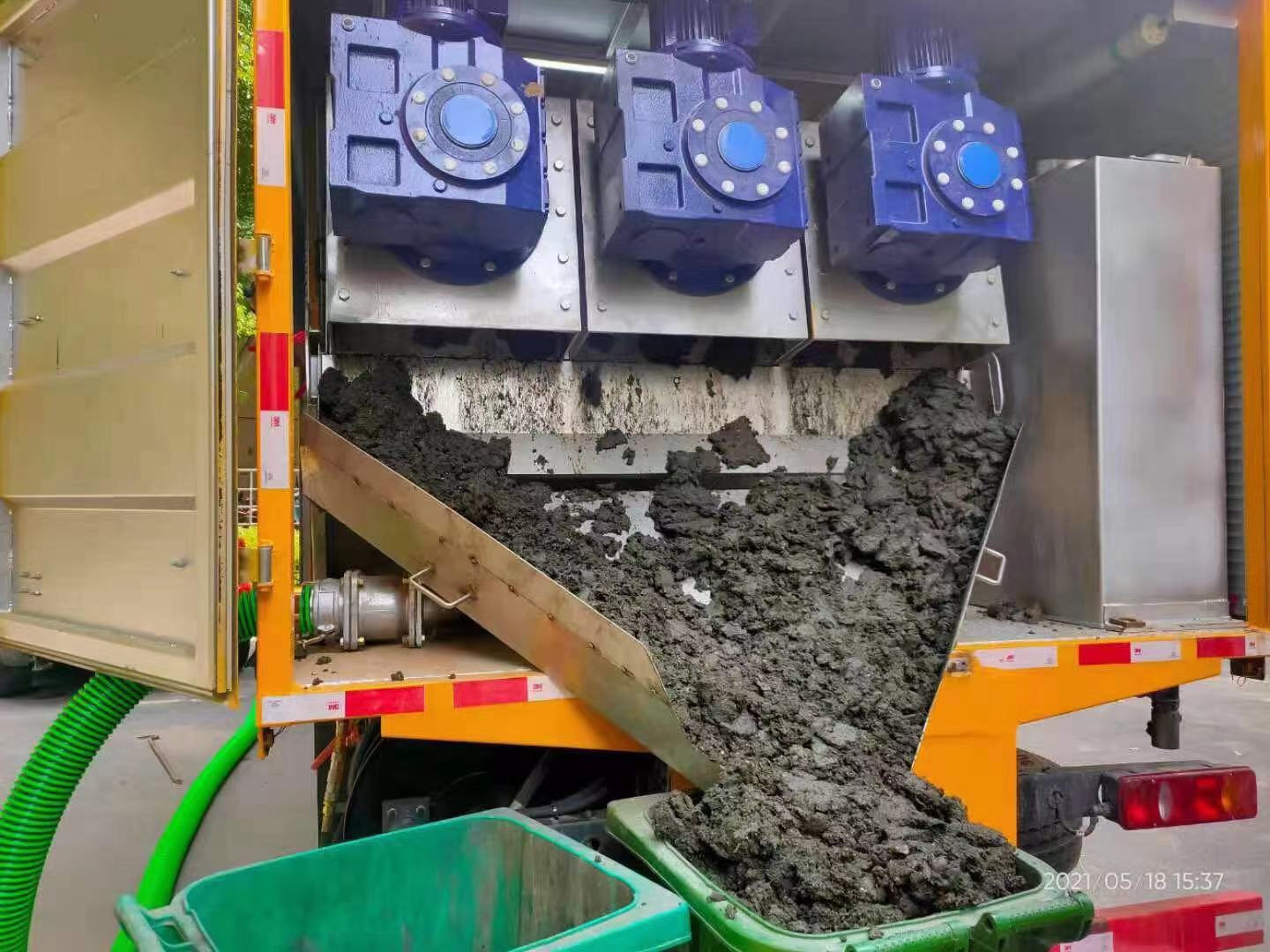 新城镇化粪池清掏城市维护站-泥浆净化干湿分离处理